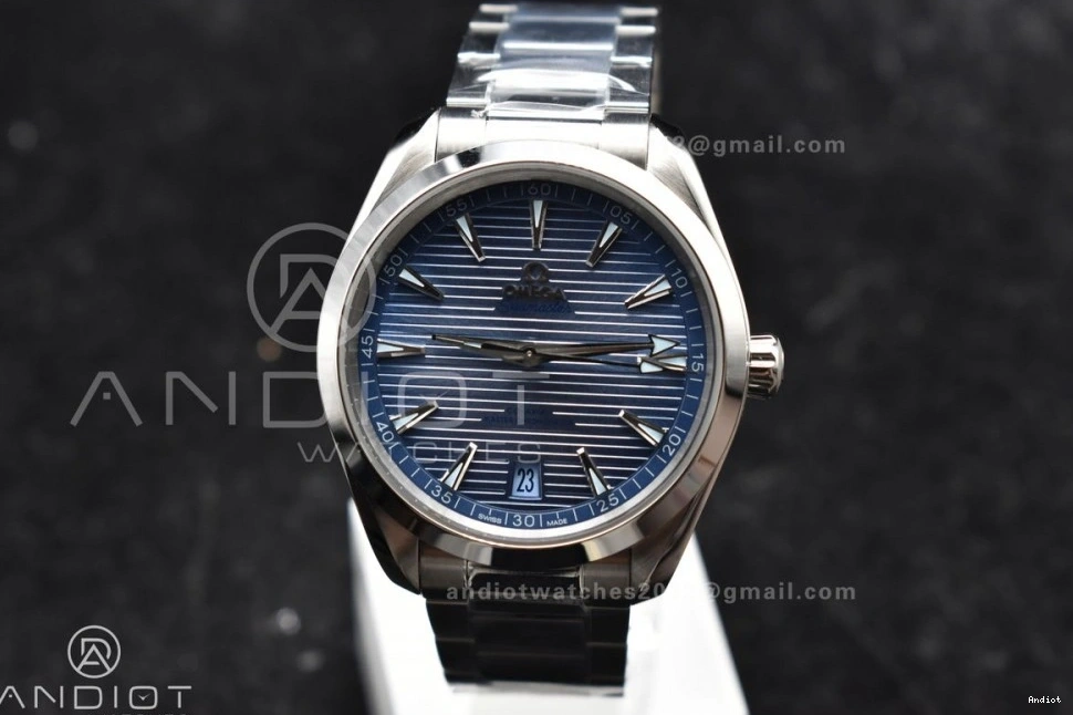 Aqua on Super Stainless Summer Dial Bracelet Best Blue 41mm VSF 1:1 Edition Terra Clone A8900 0131